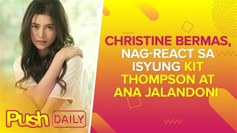 Christine Bermas, inaming nag.